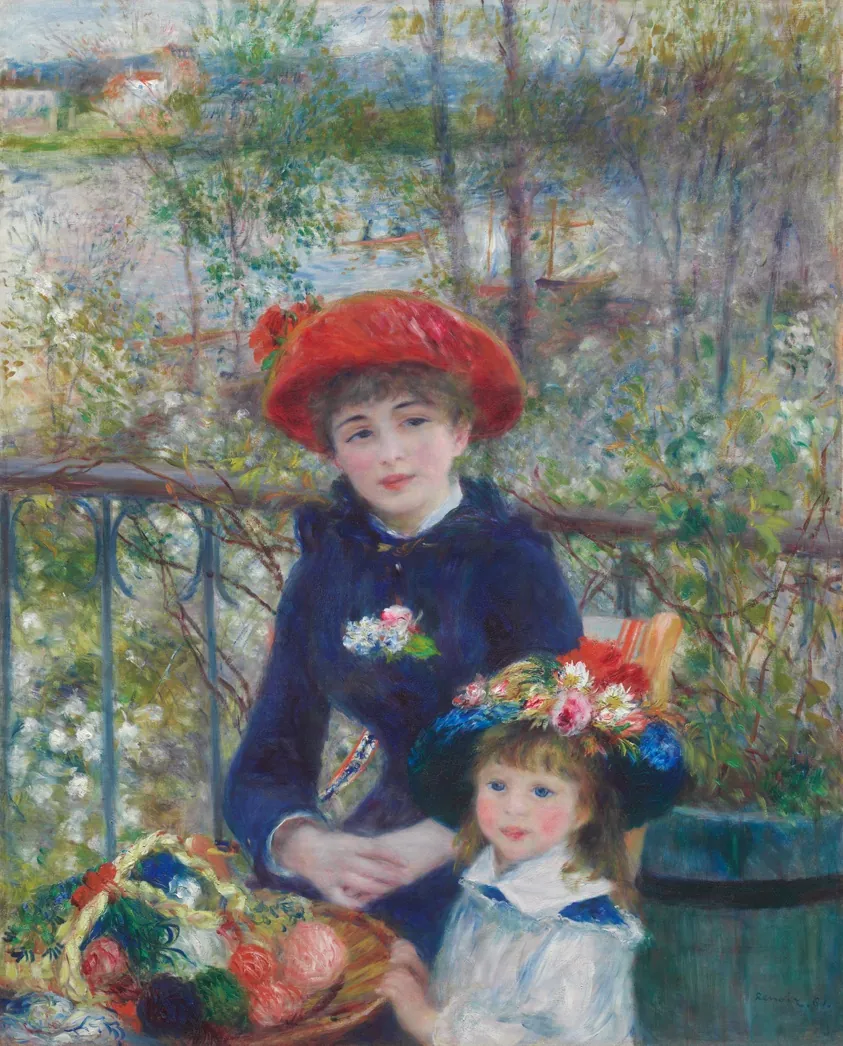 Pierre-Auguste Renoir, Two Sisters (On the Terrace)
